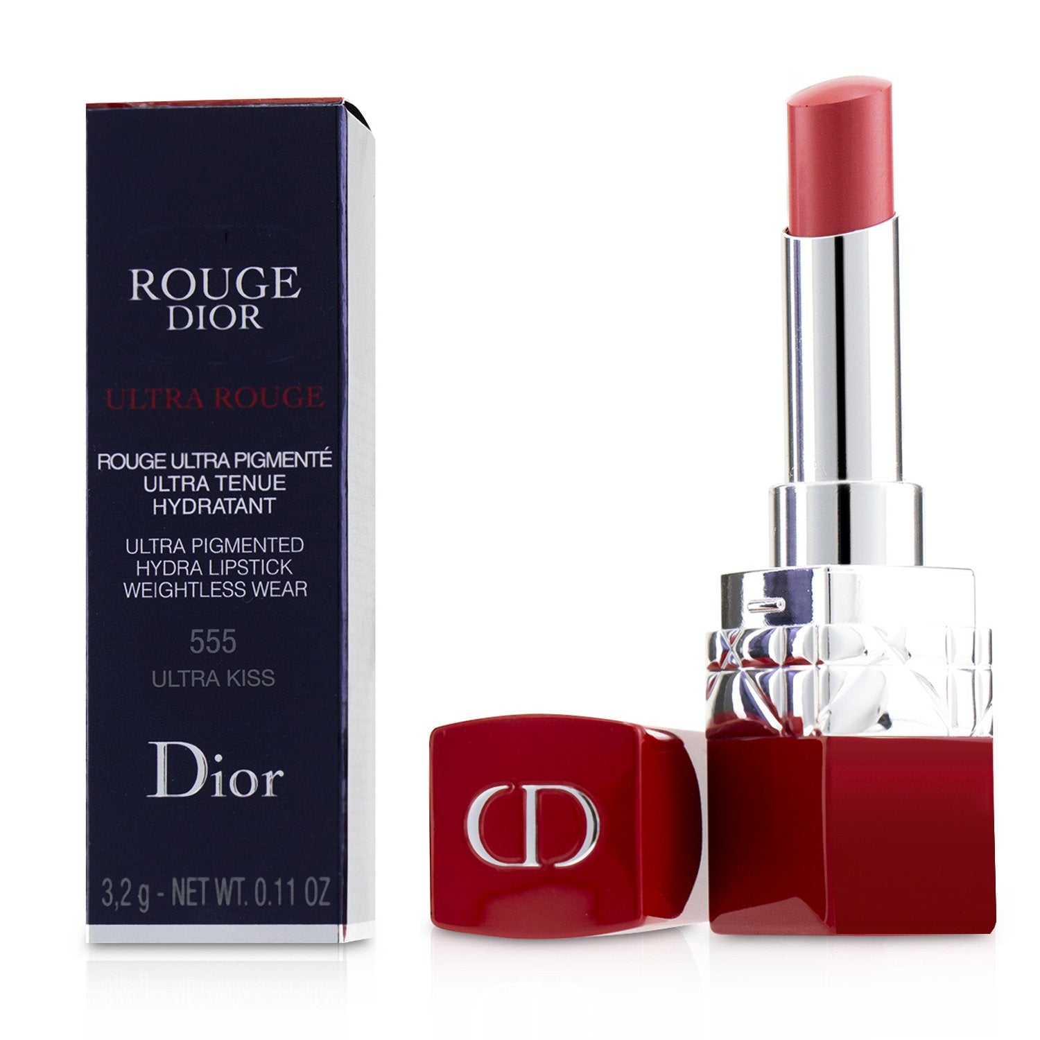 Christian Dior/クリスチャン ディオール+ルージュ ディオール ウルトラ ルージュ+3.2g/0.11oz+# 555 Ultra Kiss ブランドコスメ